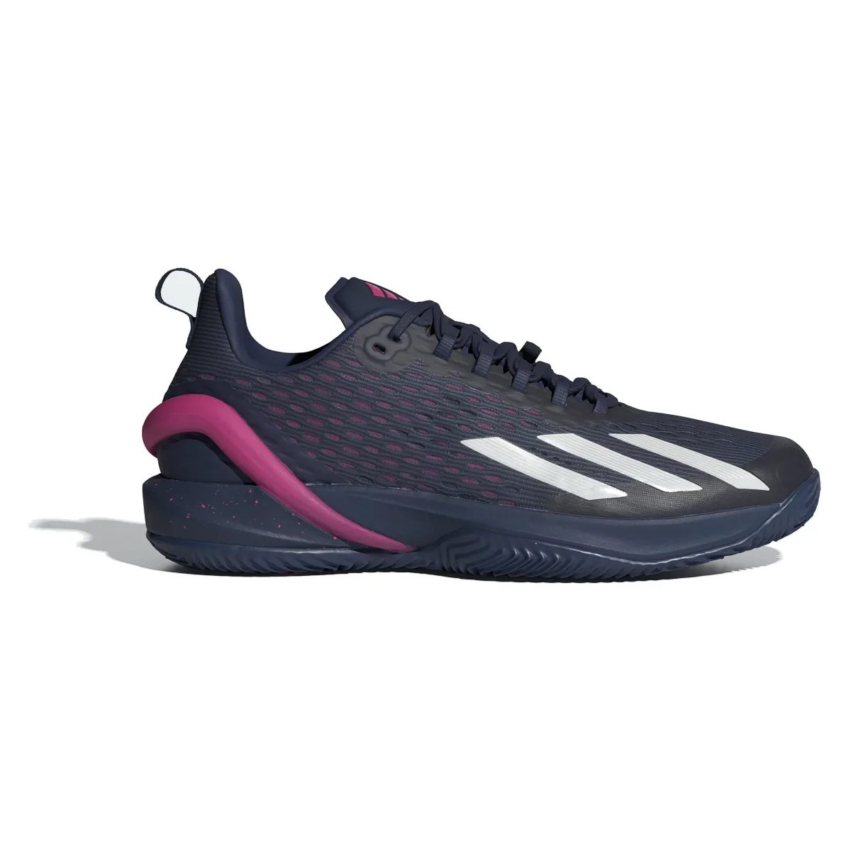 adidas Adizero Cybersonic Clay Dark Blue Zero Metalic Team Shock Pink 2