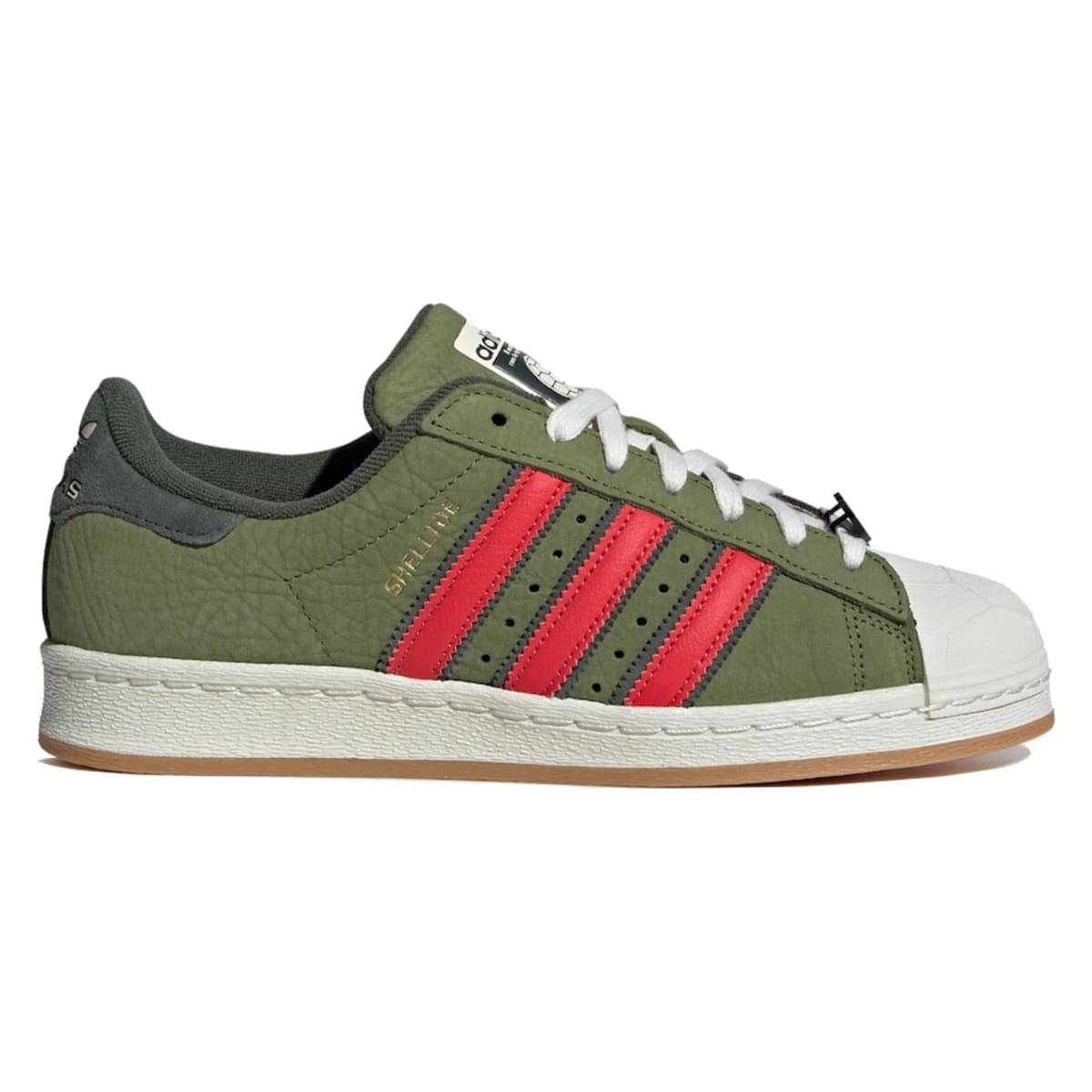 Adidas superstar 80s metal toe groen on sale