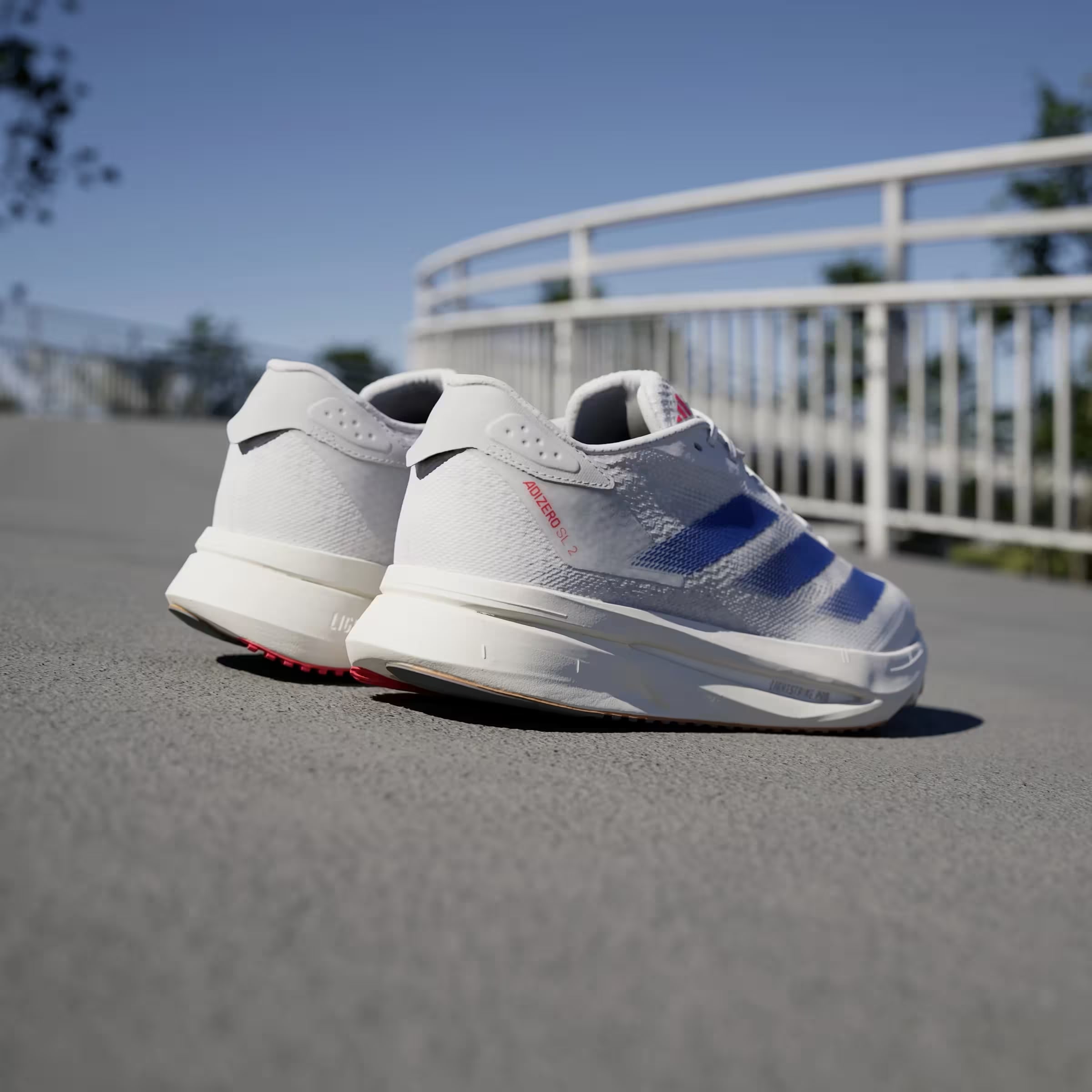 adidas Adizero SL 2 Cloud White Royal Blue Pure Ruby