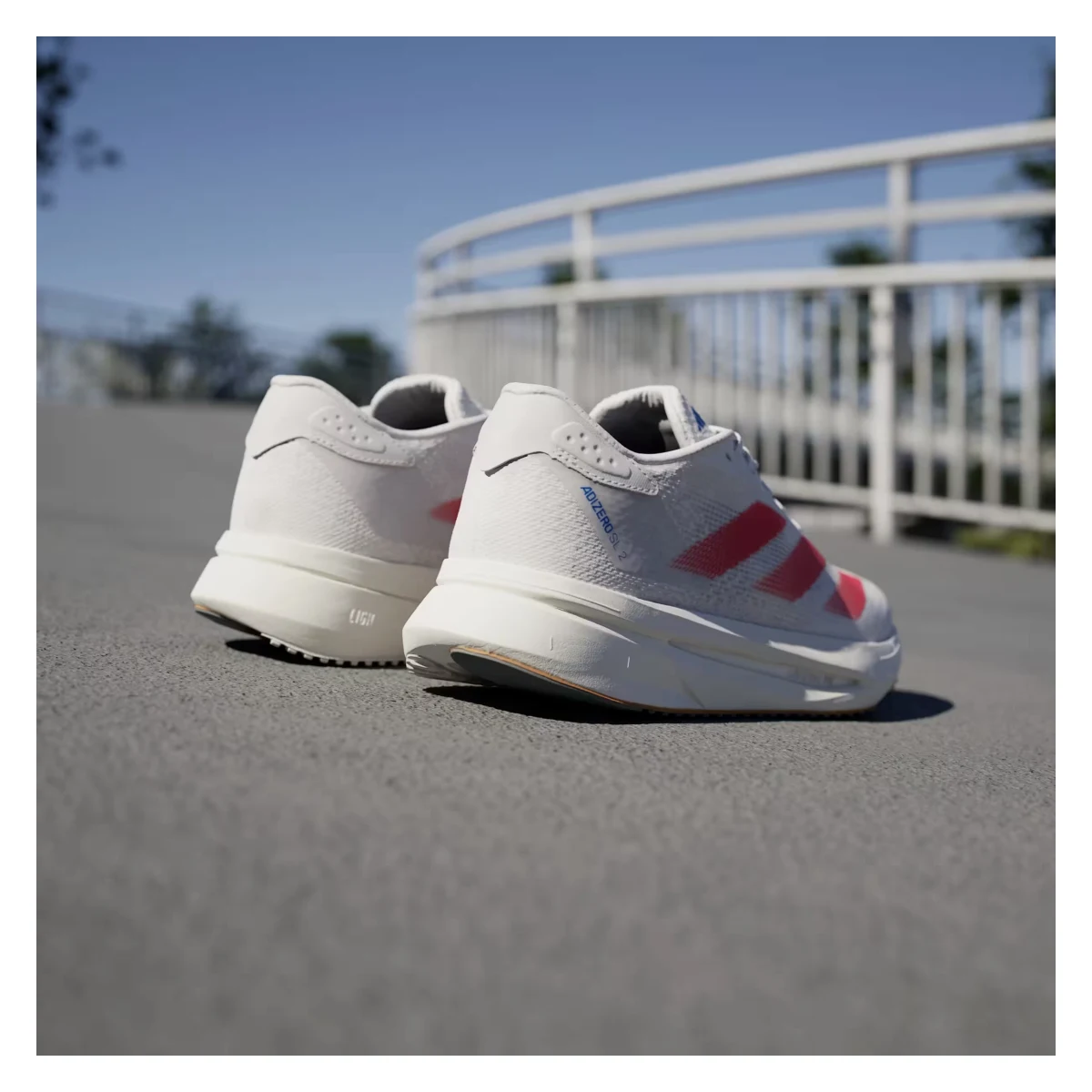 adidas Adizero SL 2 Cloud White Pure Ruby Royal Blue (Women's)