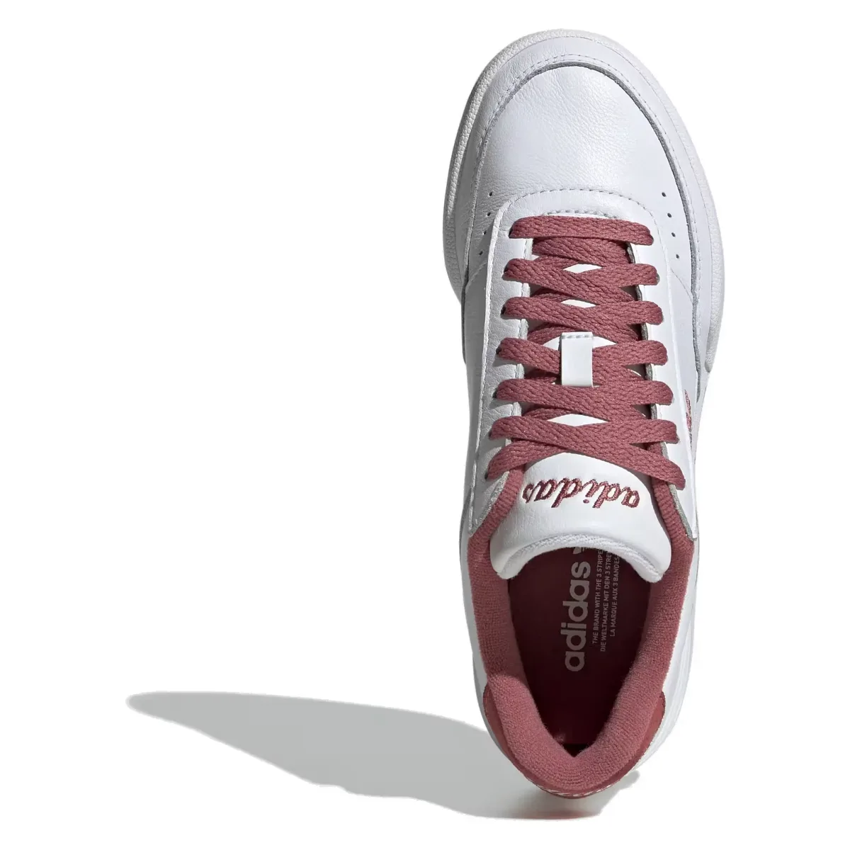 adidas Court Super Cloud White Preloved Crimson (Women's)