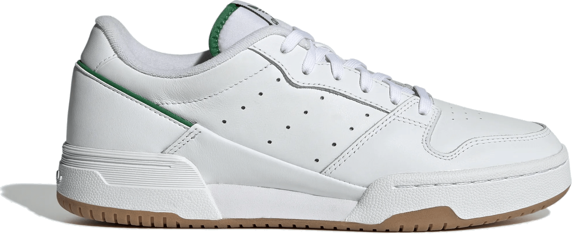 adidas Team Court 2.0 Cloud White Preloved Green