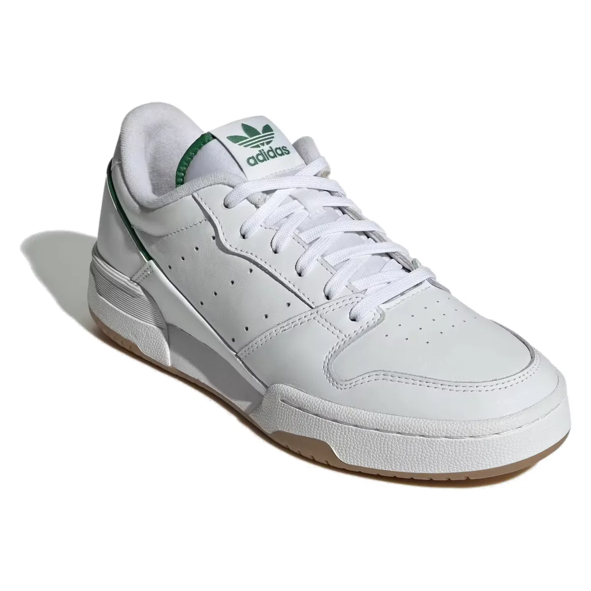 adidas Team Court 2.0 Cloud White Preloved Green