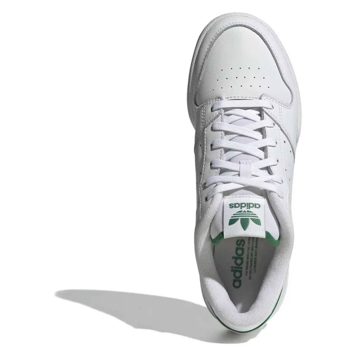adidas Team Court 2.0 Cloud White Preloved Green