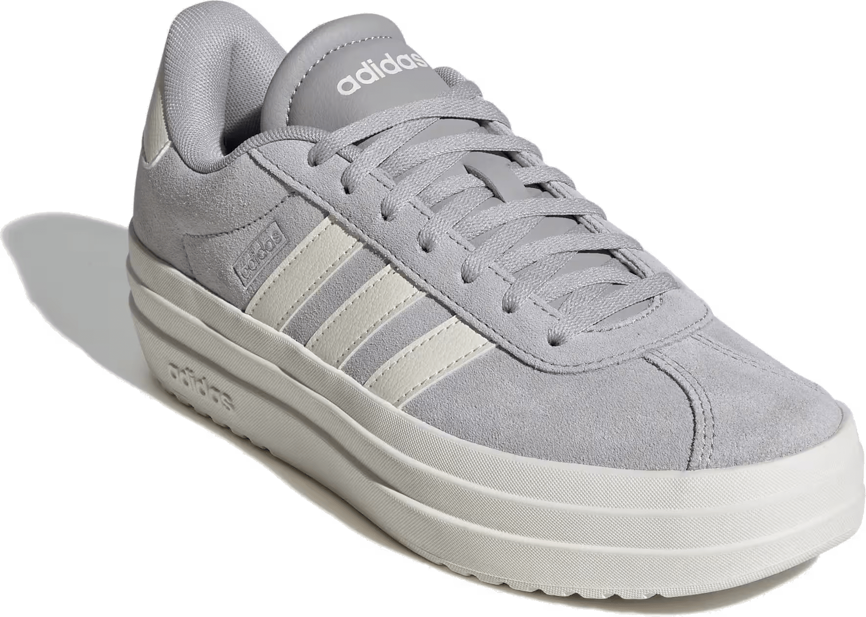adidas VL Court Bold Grey Two Off White Core White (Women's)