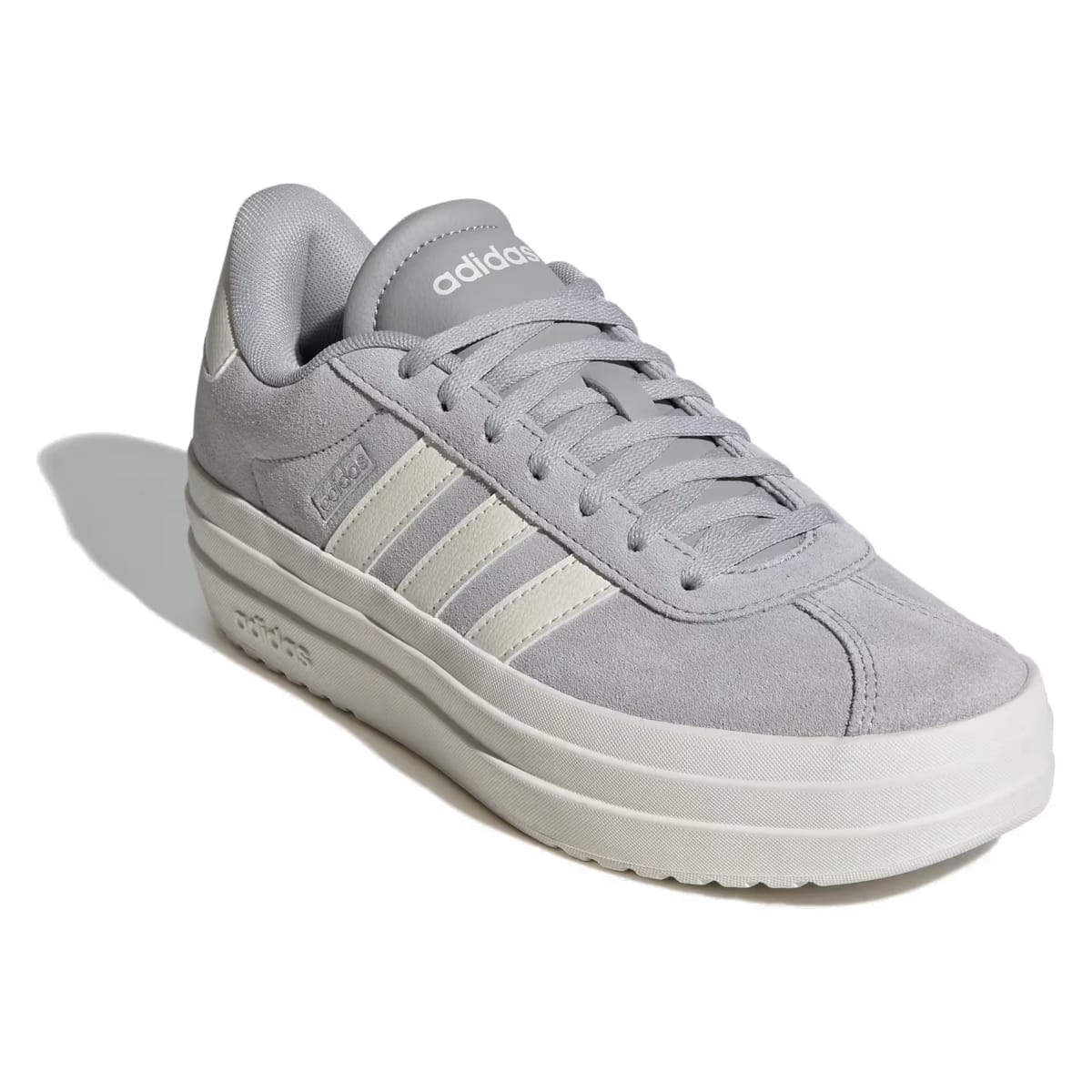 adidas VL Court Bold Grey Two Off White Core White (Women's)