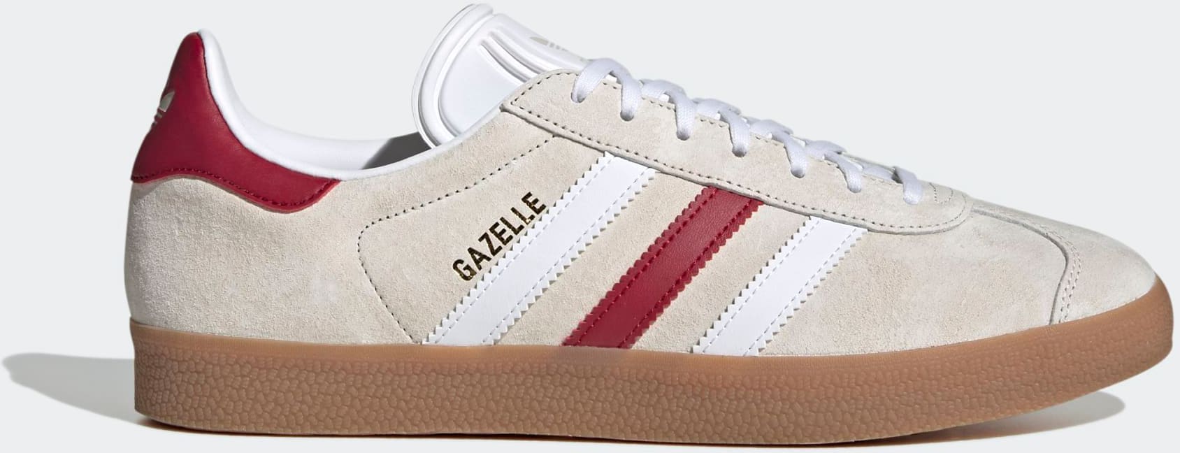 adidas Gazelle Aluminum Collegiate Burgundy