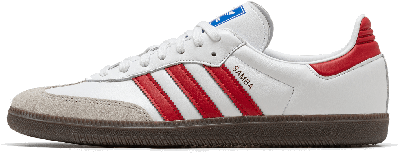 adidas Samba OG White Better Scarlet | IG1025 | Sneaker Squad