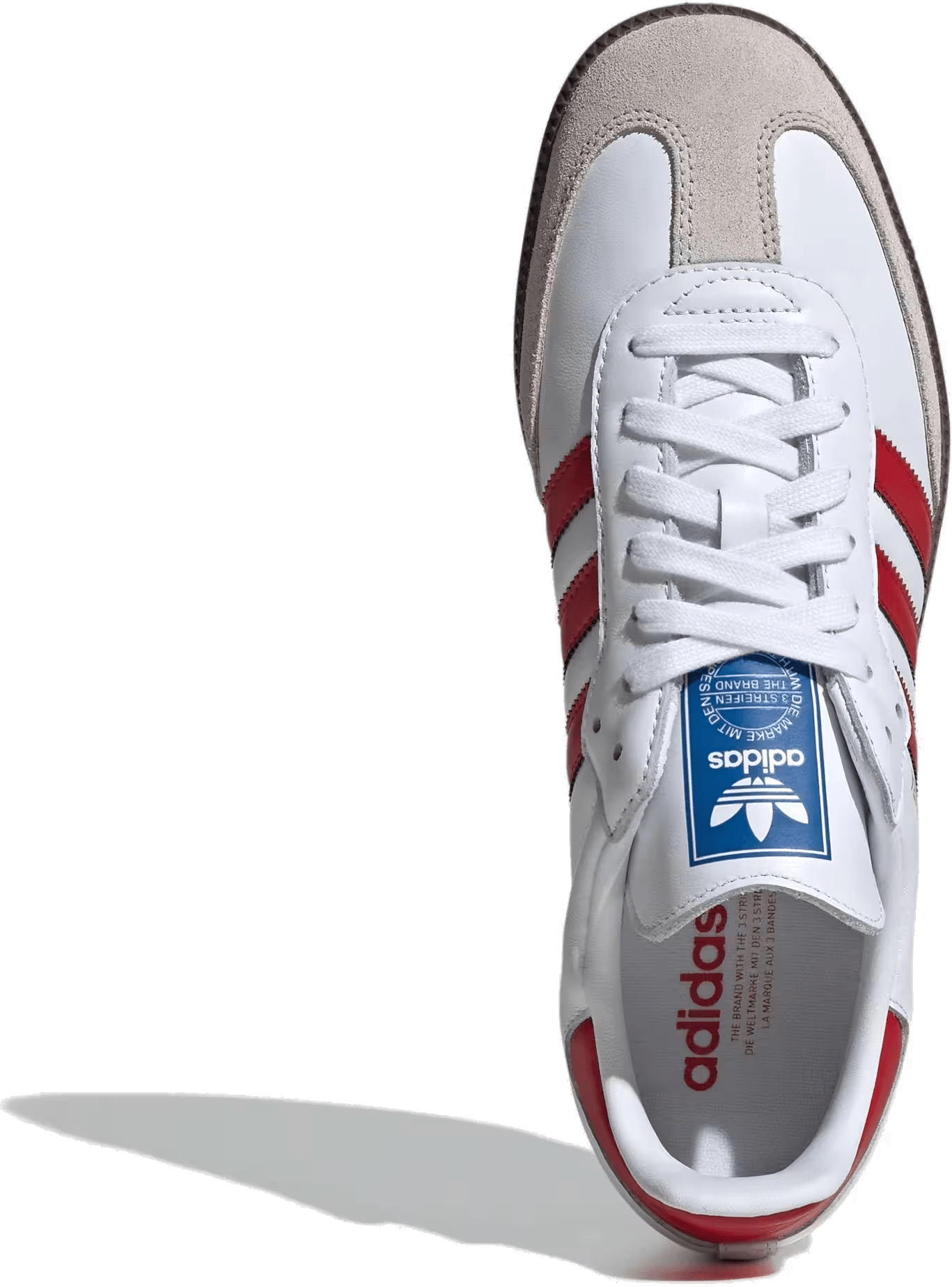 adidas Samba OG  White Better Scarlet