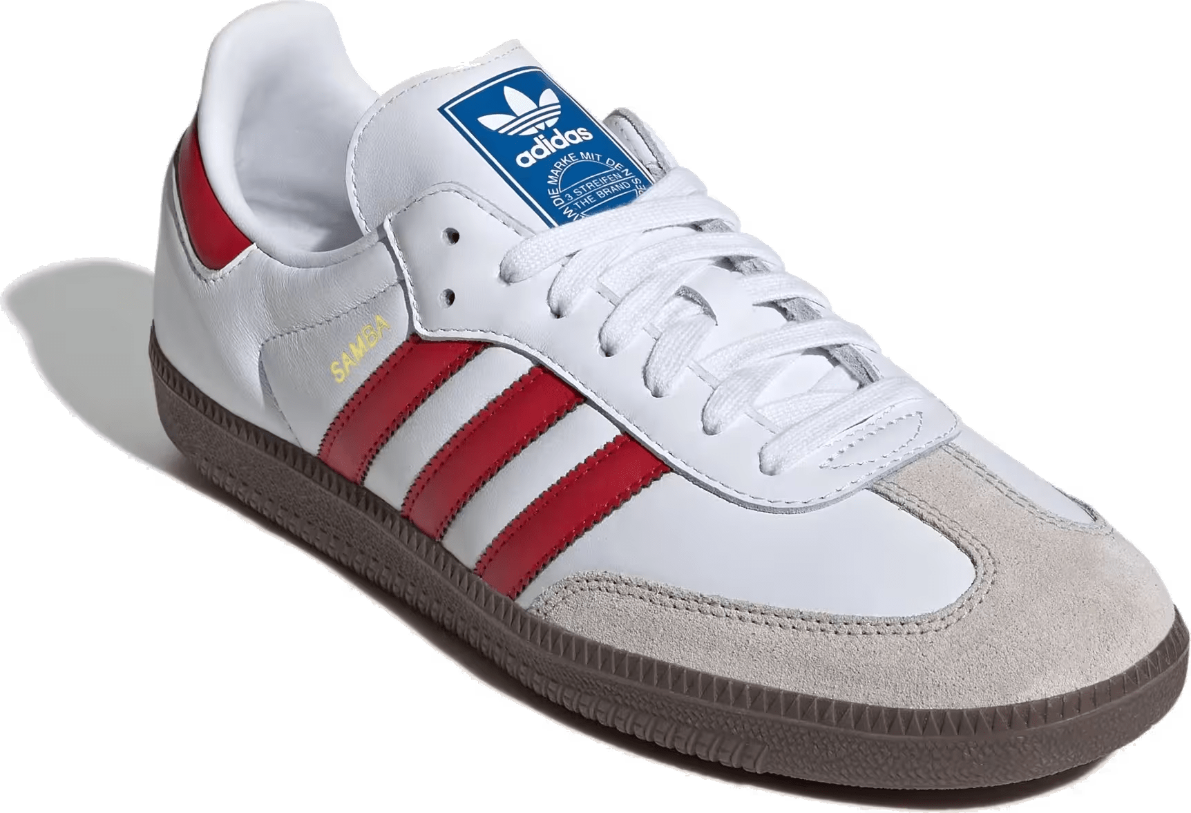 adidas Samba OG  White Better Scarlet