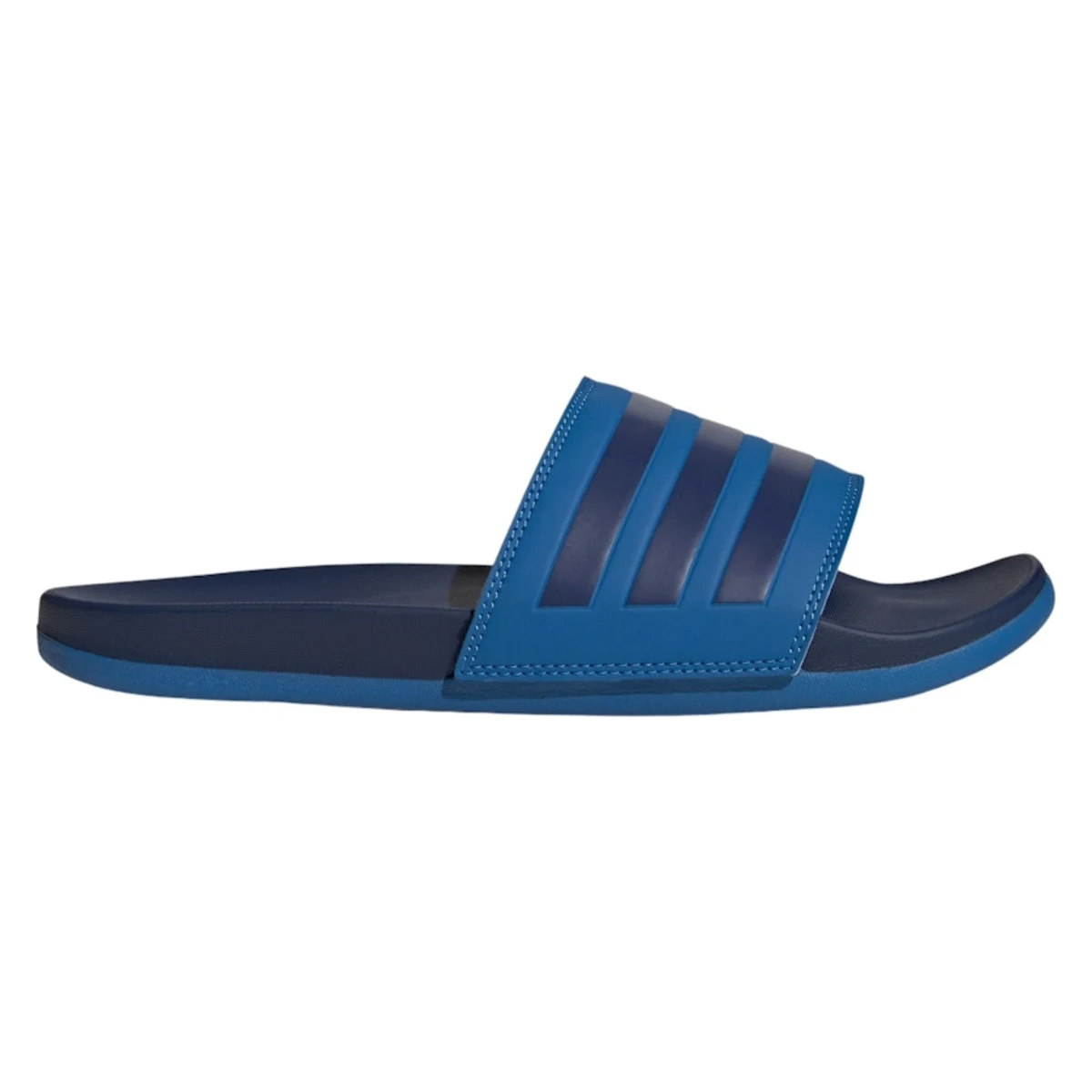 adidas Adilette Comfort Slides Bright Royal Dark Blue