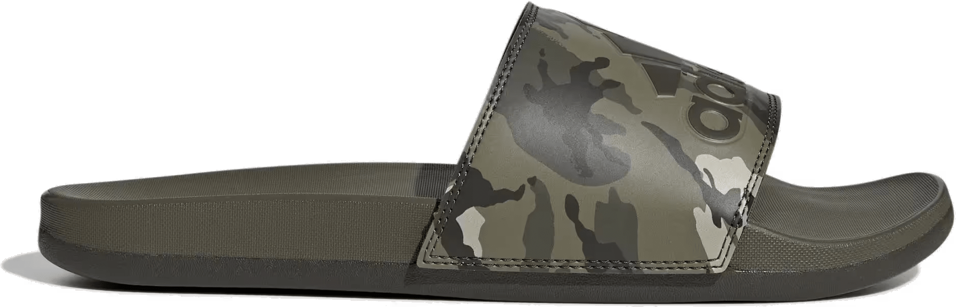 adidas Adilette Comfort Slides Olive Strata Shadow Olive Putty Grey