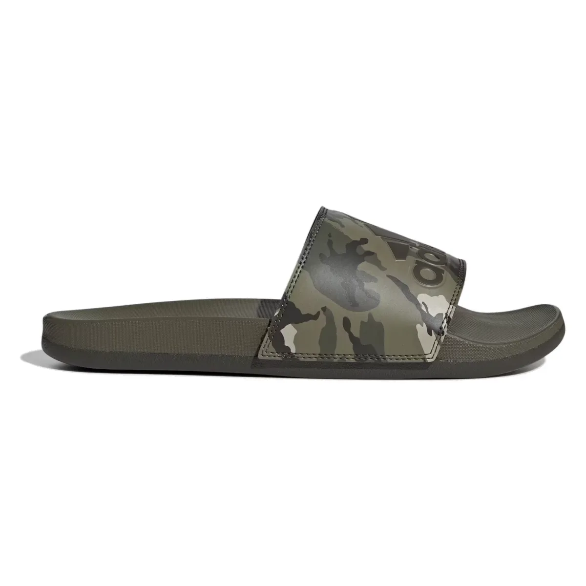 adidas Adilette Comfort Slides Olive Strata Shadow Olive Putty Grey