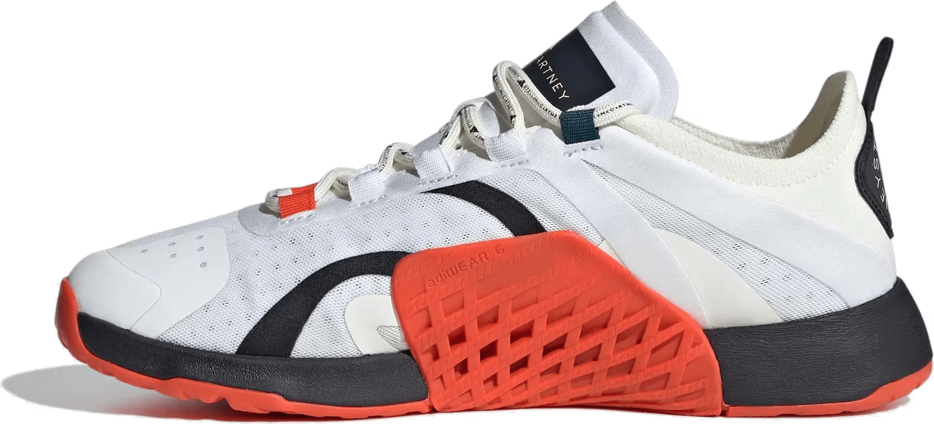 adidas Dropset By Stella Mccartney White Off White Active Orange (Women's)