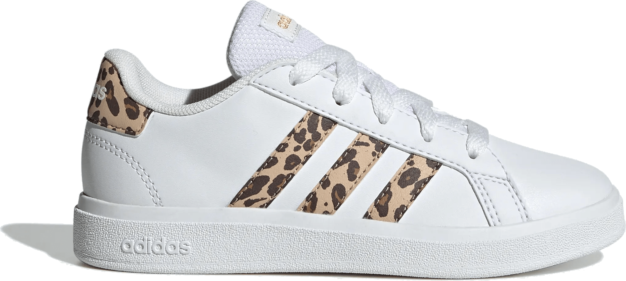 adidas Grand Court 2.0 Cloud White Magic Beige Matte Gold (GS)