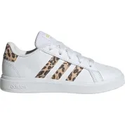 adidas Grand Court 2.0 Cloud White Magic Beige Matte Gold (GS)