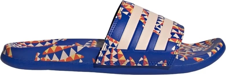 adidas Adilette Comfort Sandals Bold Blue Bliss Orange (Women's)
