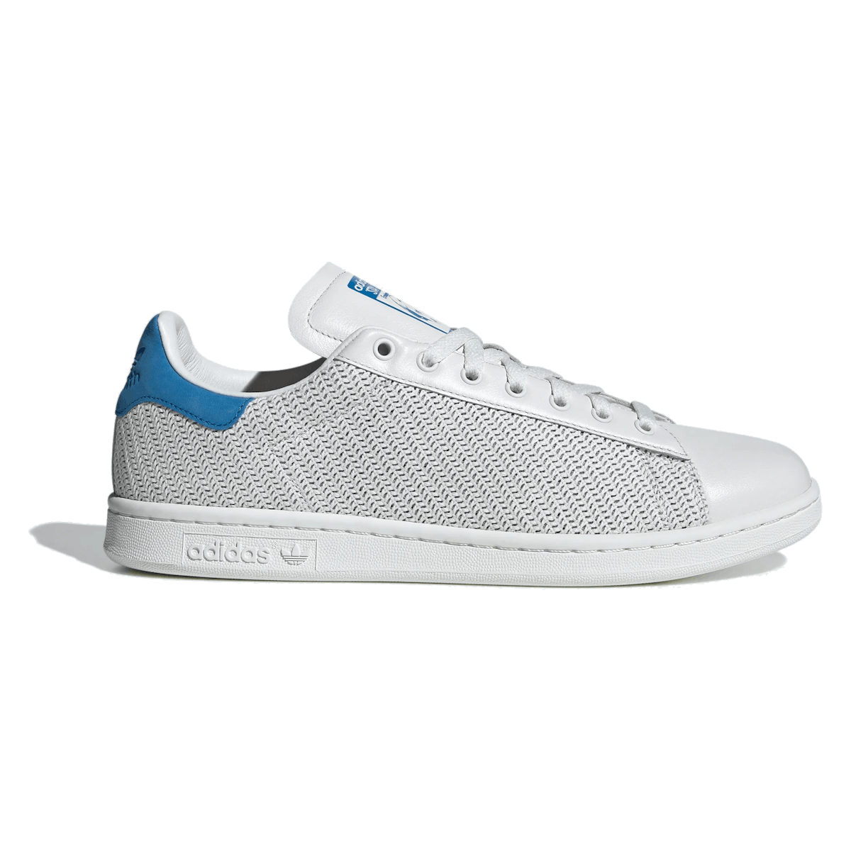 Adidas Stan Smith Lux "Crystal White / Bright Blue"