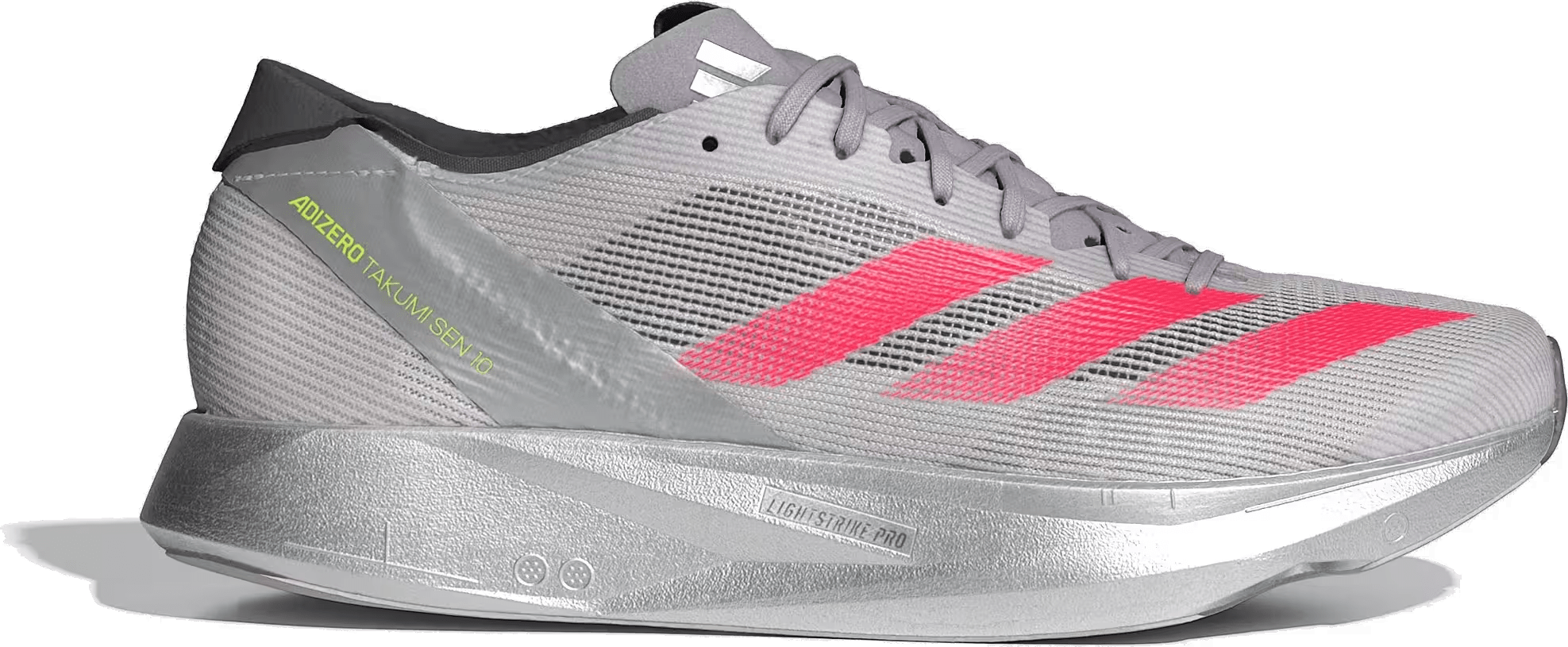 adidas Adizero Takumi Sen 10 Dash Grey Lucid Red Glory Grey