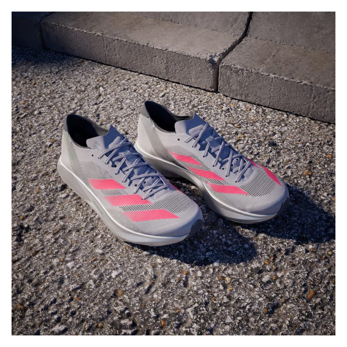 adidas Adizero Takumi Sen 10 Dash Grey Lucid Red Glory Grey