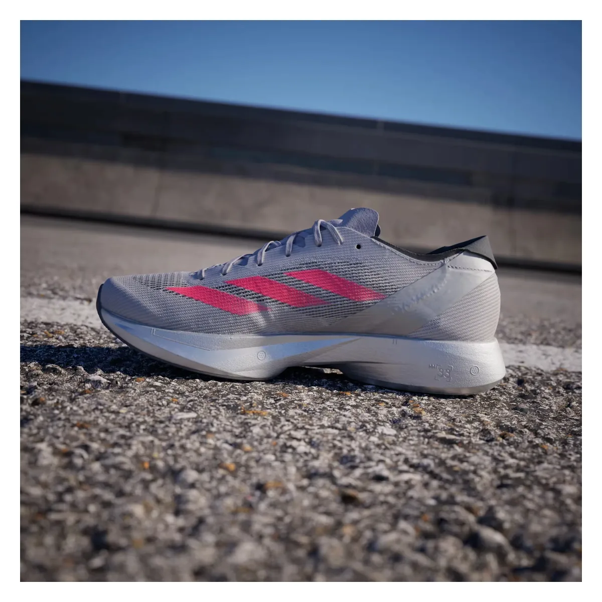 adidas Adizero Takumi Sen 10 Dash Grey Lucid Red Glory Grey
