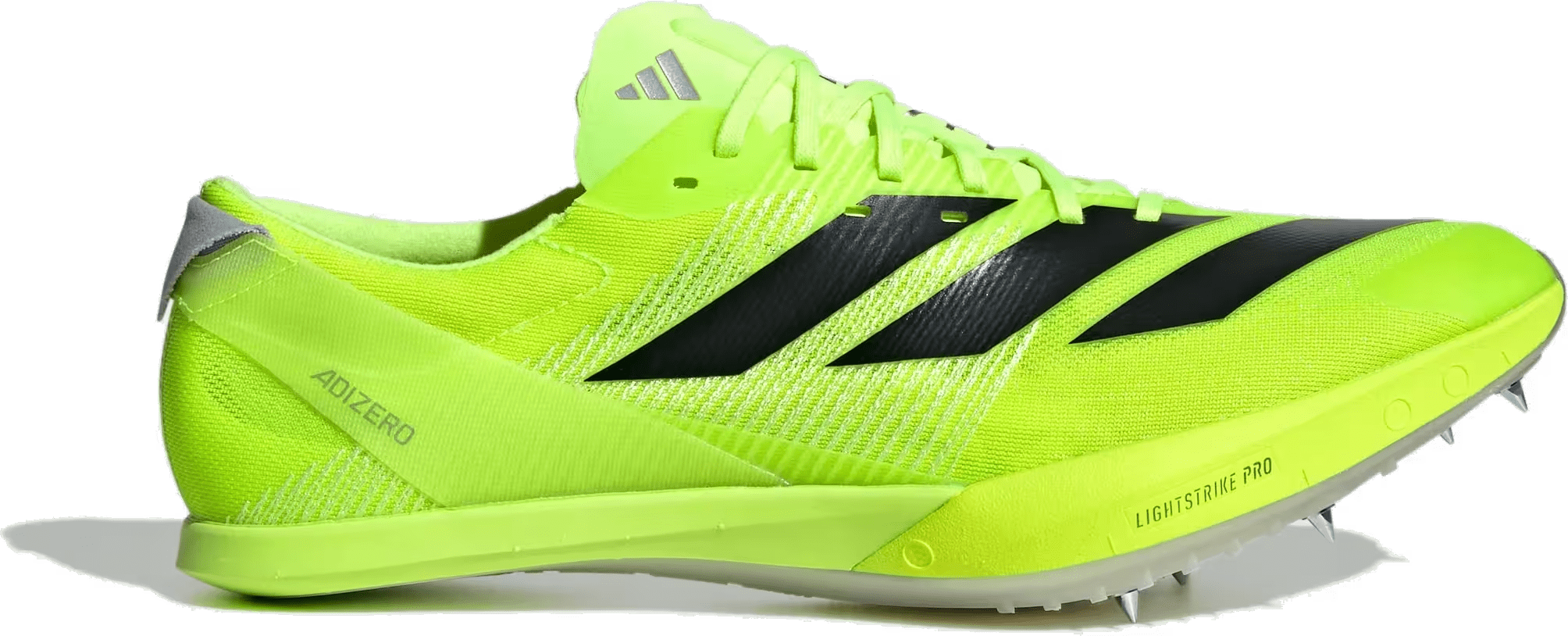 adidas Adizero Finesse Spikes Lucid Lemon Core Black Halo Silver