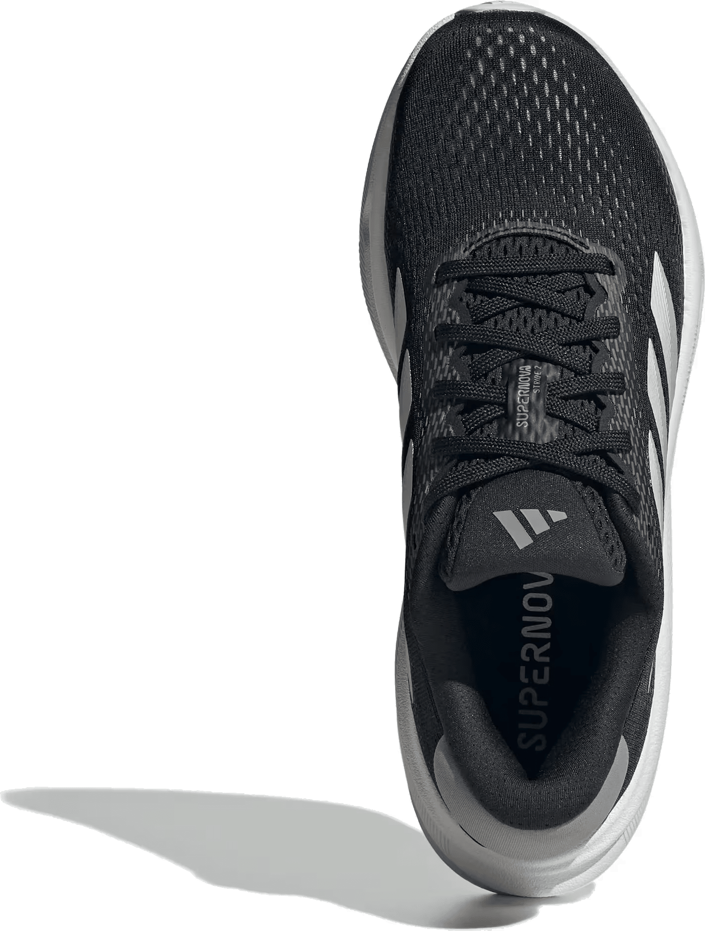 adidas Supernova Stride 2.0 Core Black Cloud White Grey (Women's)