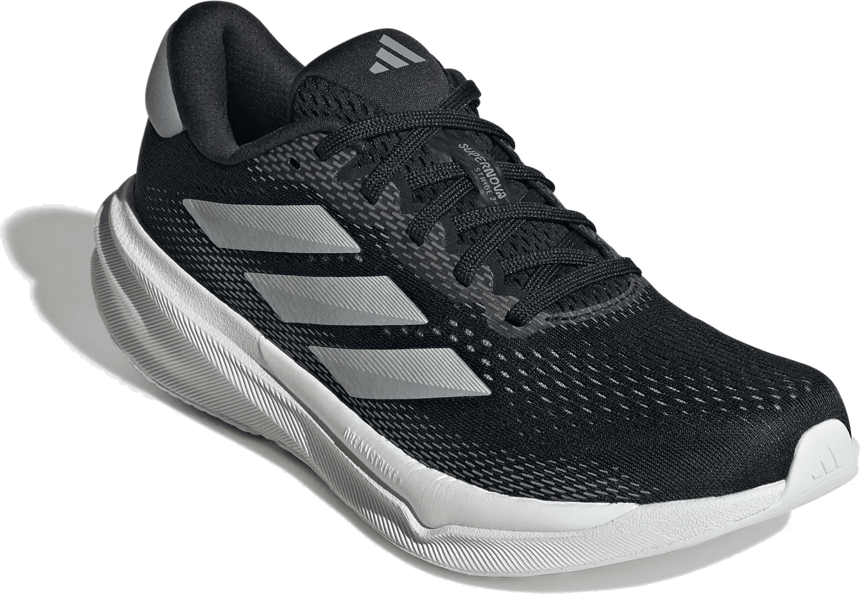 adidas Supernova Stride 2.0 Core Black Cloud White Grey (Women's)