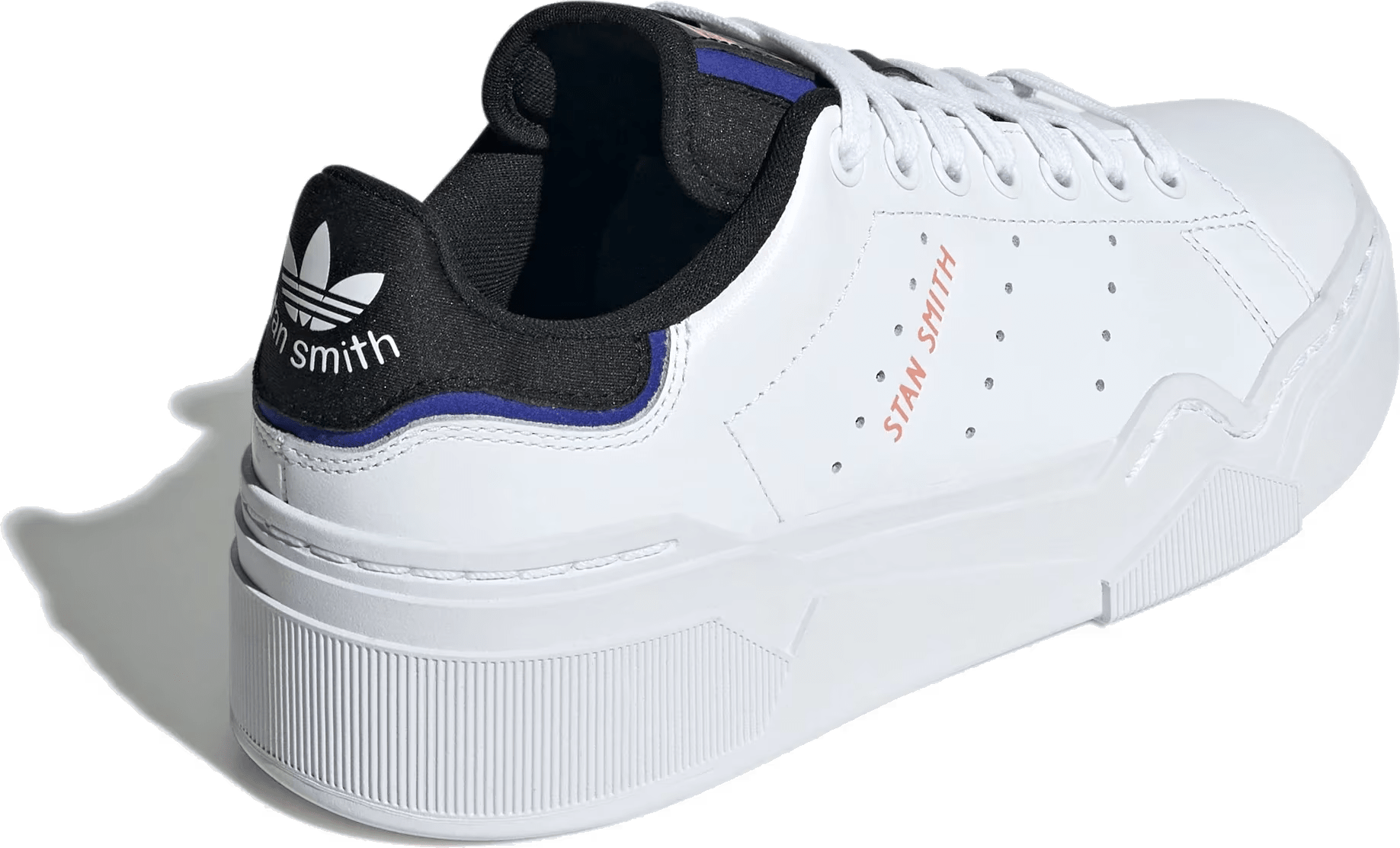 adidas Stan Smith Bonega 2B White Black Blue Wonder Clay (Women's)