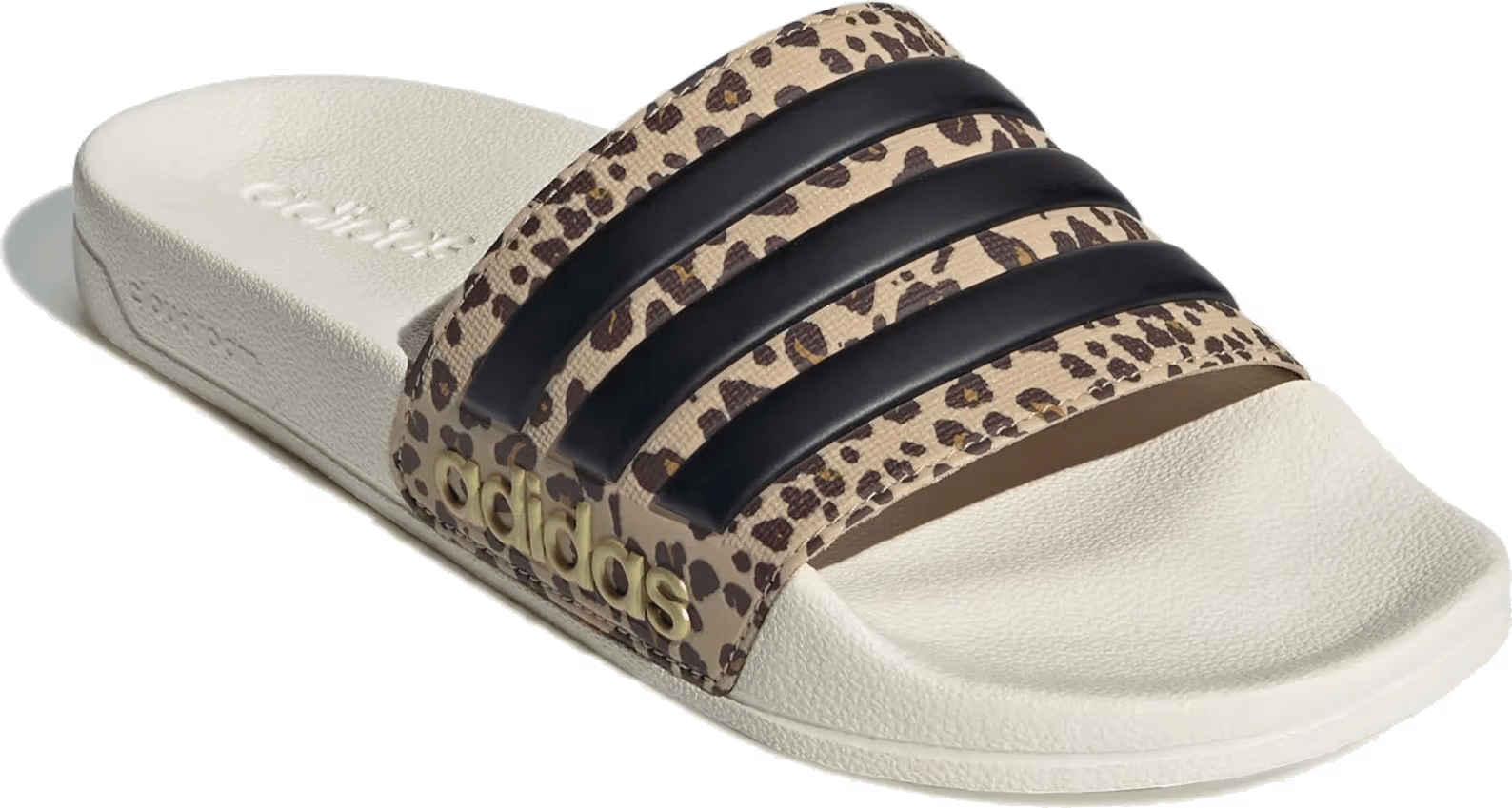 adidas Adilette Shower Slides Off White Black Magic Beige