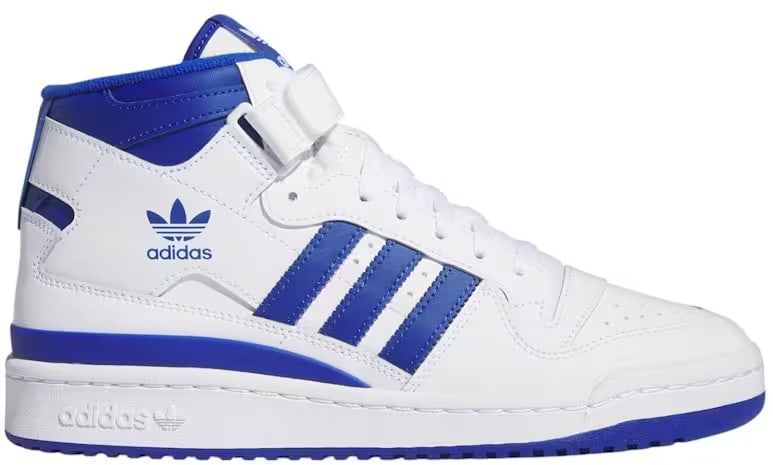 adidas Forum Mid Cloud White Royal Blue