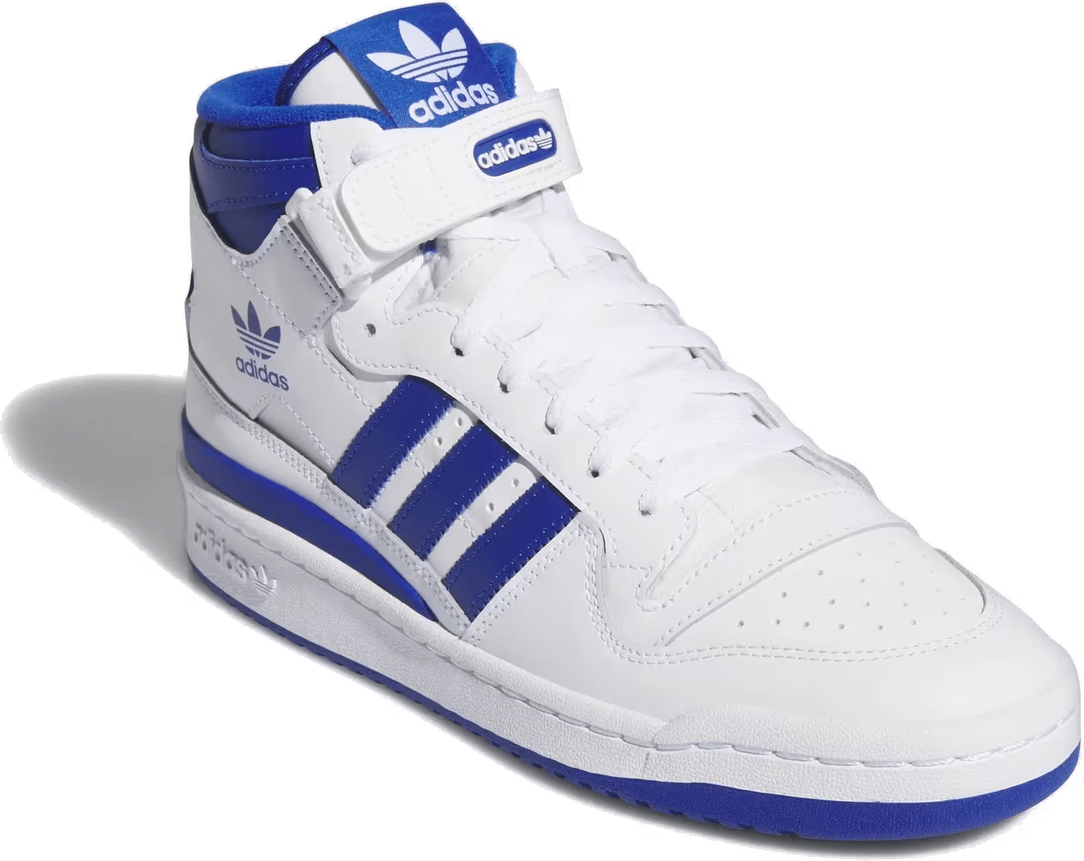 adidas Forum Mid Cloud White Royal Blue