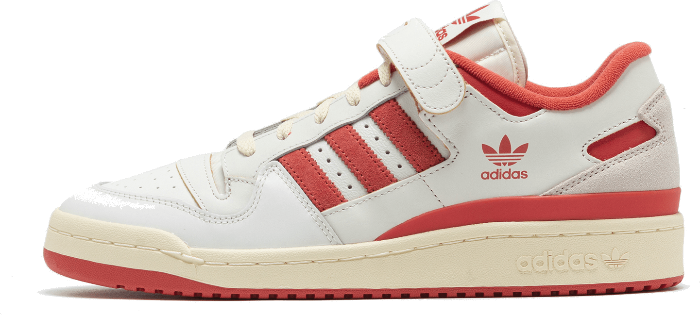 adidas Forum 84 Low Ivory Preloved Red