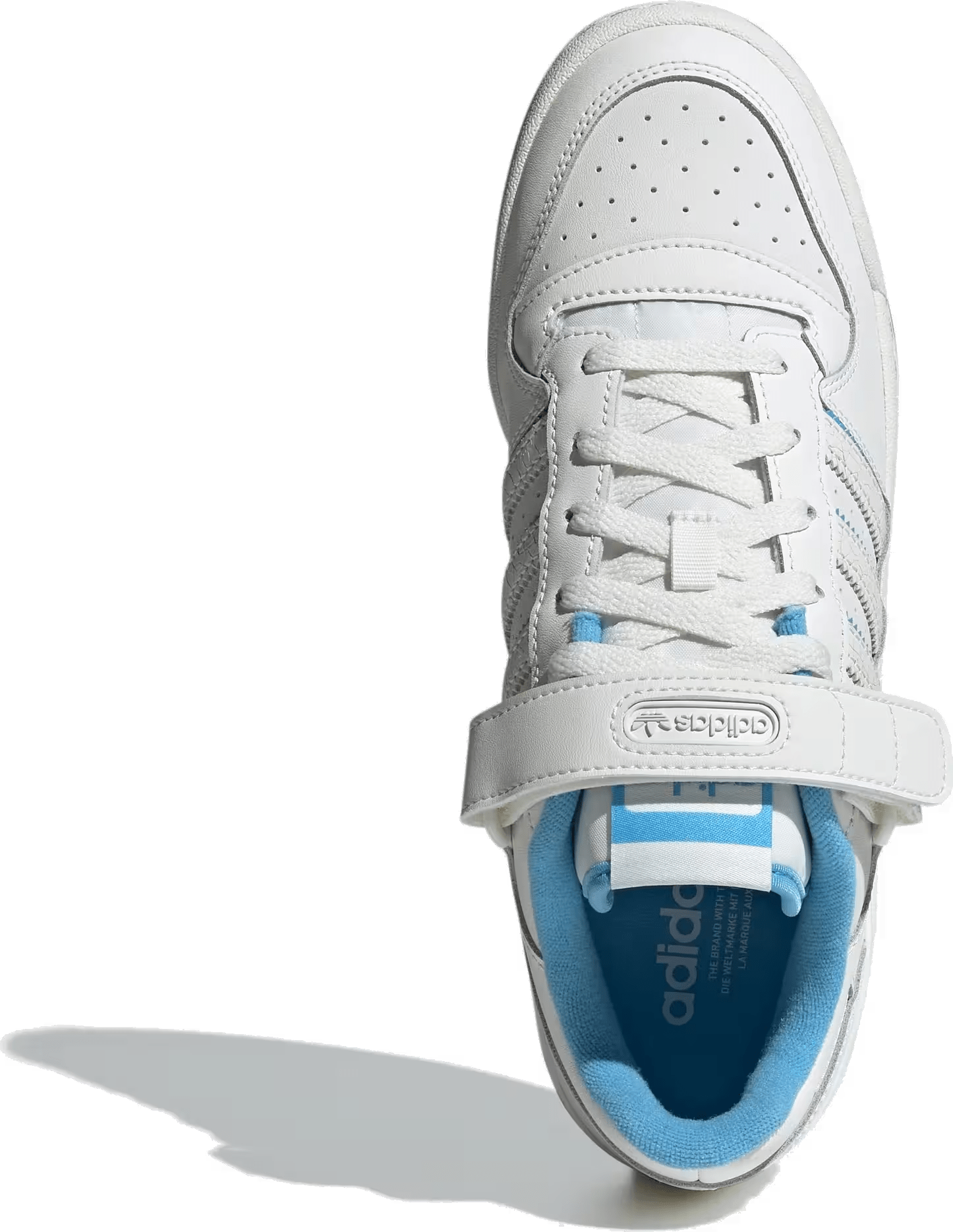 adidas Forum Low Cloud White Semi Blue Burst