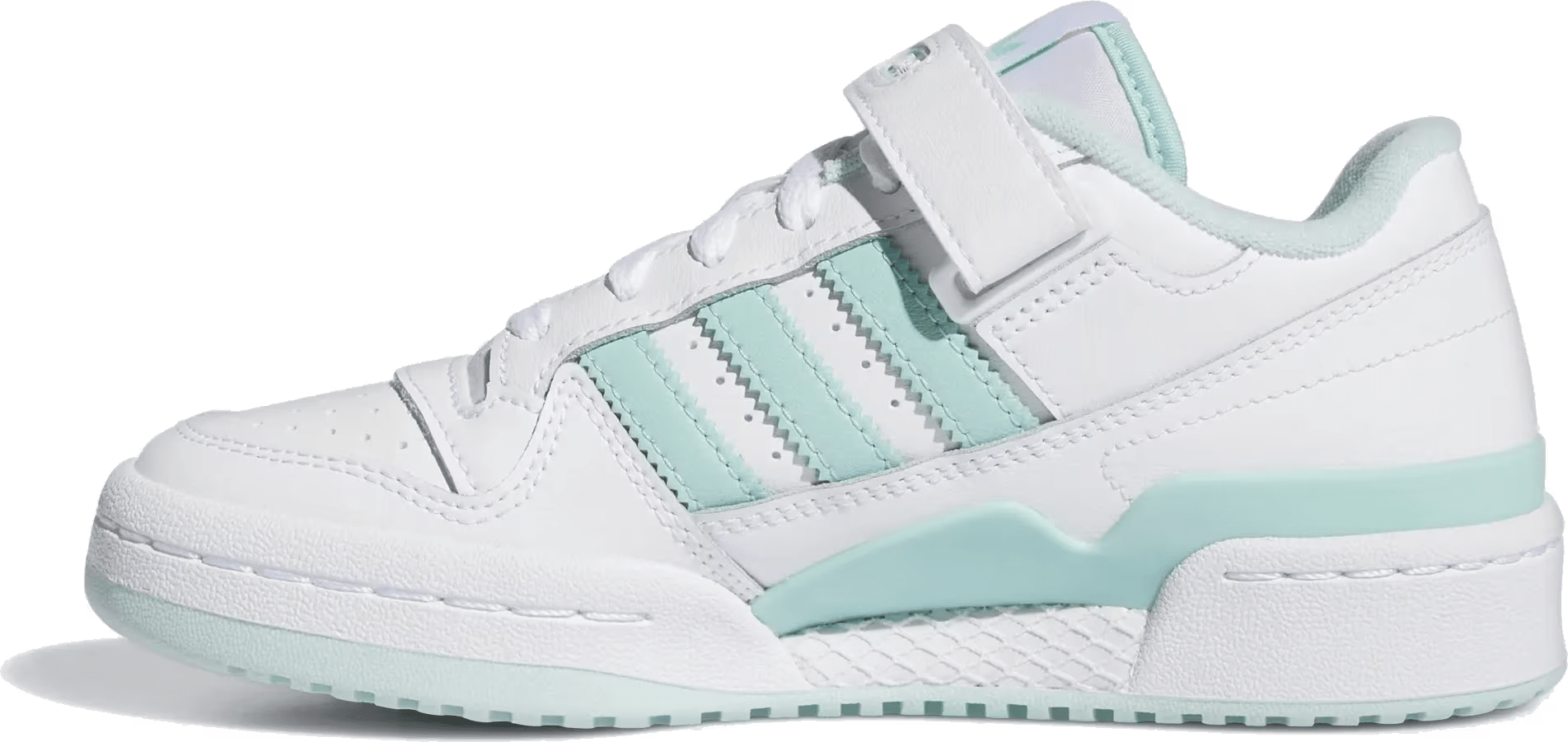 adidas Forum Low Cloud White Semi Flash Aqua (GS)