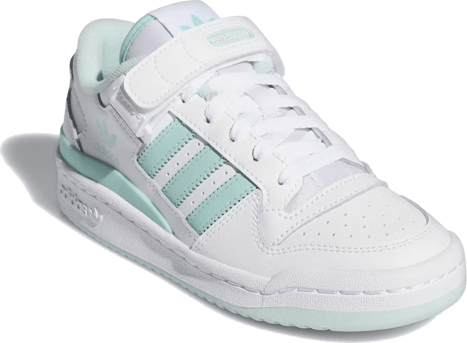 adidas Forum Low Cloud White Semi Flash Aqua (GS)