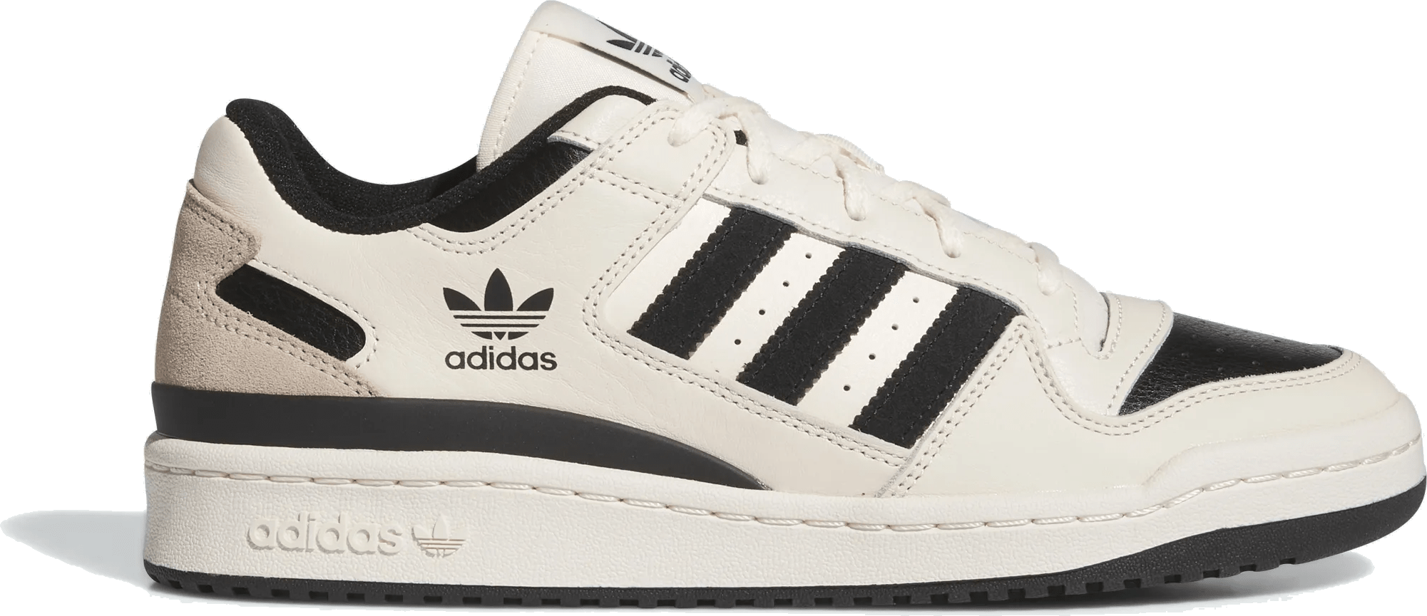 adidas Forum Low CL Wonder White Core Black Wonder Beige