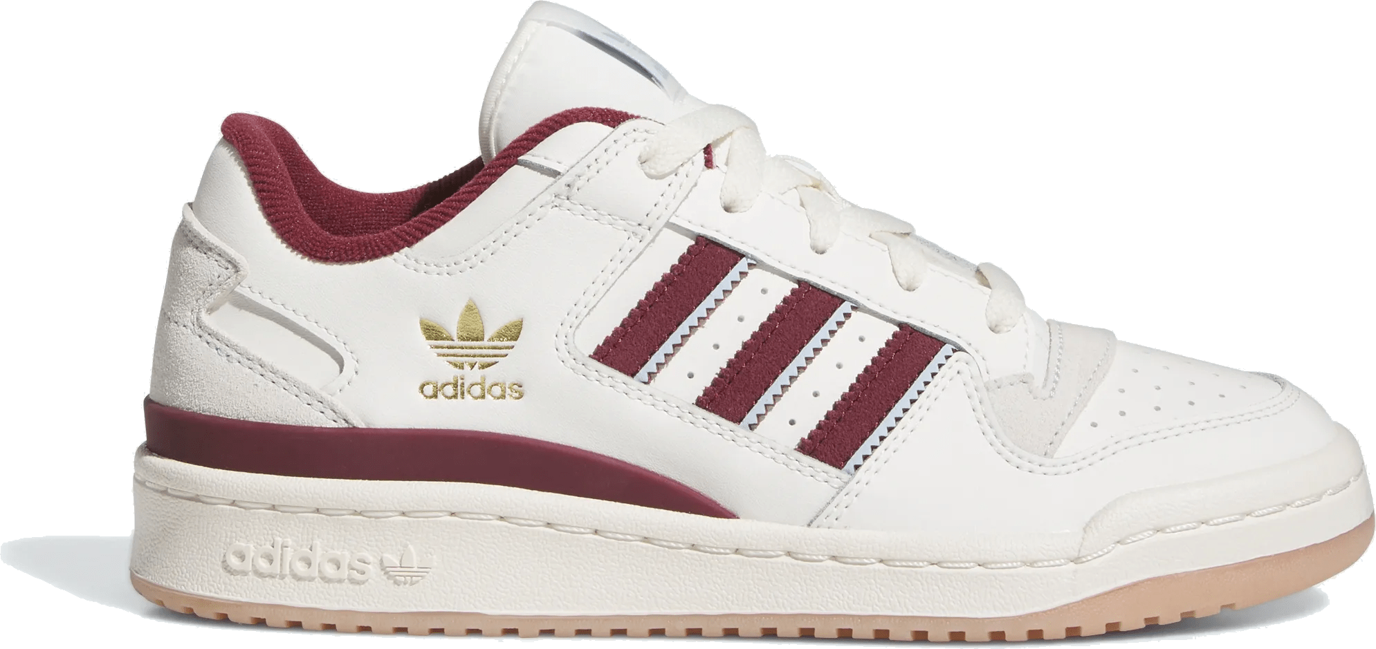adidas Forum Low CL Cloud White Shadow Red Cream White (Women's)