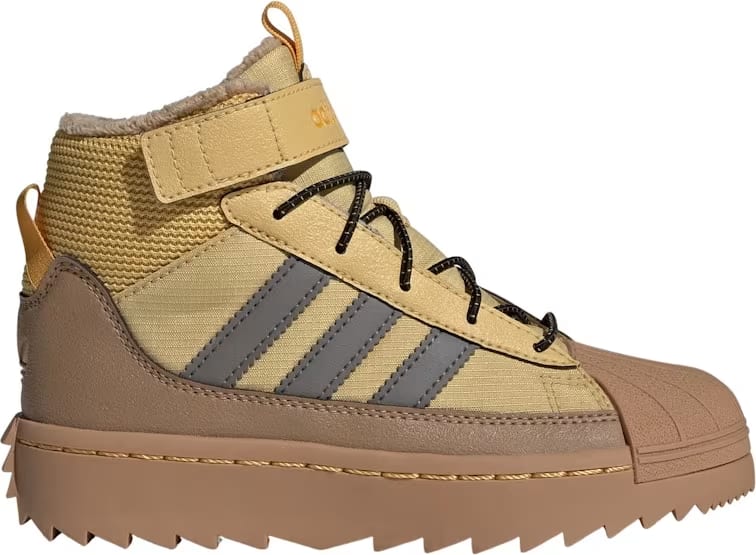 adidas Superstar Winter Trek Oat Charcoal Core Black (PS)
