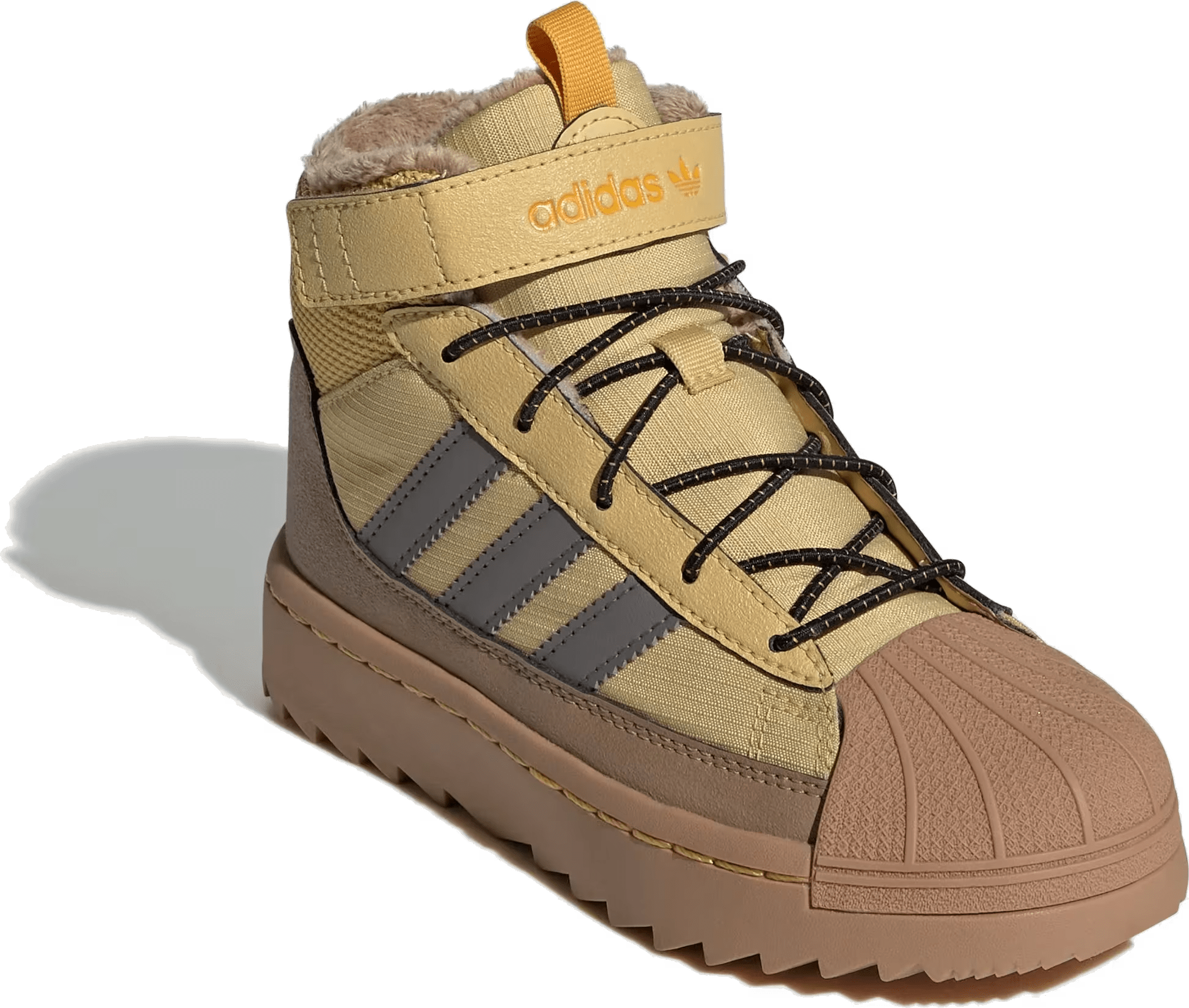 adidas Superstar Winter Trek Oat Charcoal Core Black (PS)