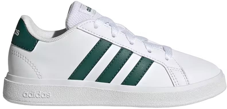 adidas Grand Court Cloud White Collegiate Green (GS)