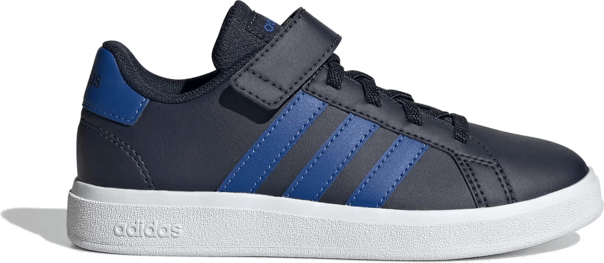 Adidas Grand Court Court Schoenen met Elastische Veters en Klittenband