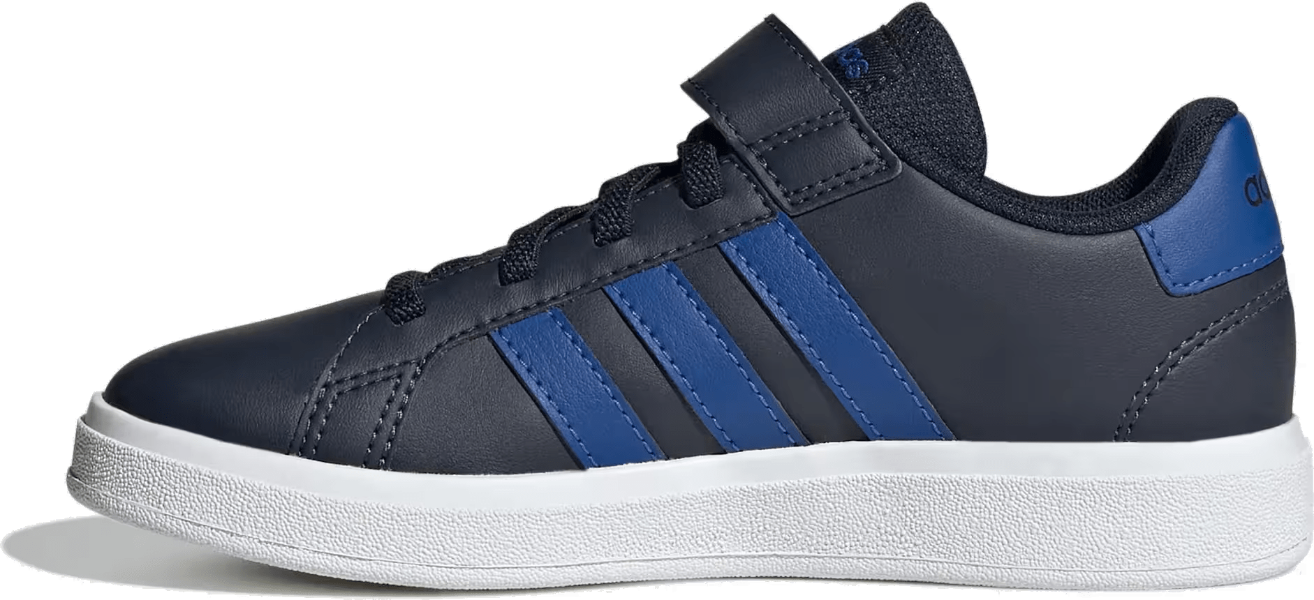 Adidas Grand Court Court Schoenen met Elastische Veters en Klittenband