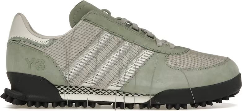 adidas Y-3 Marathon Trail Silver Green Light Brown Off White