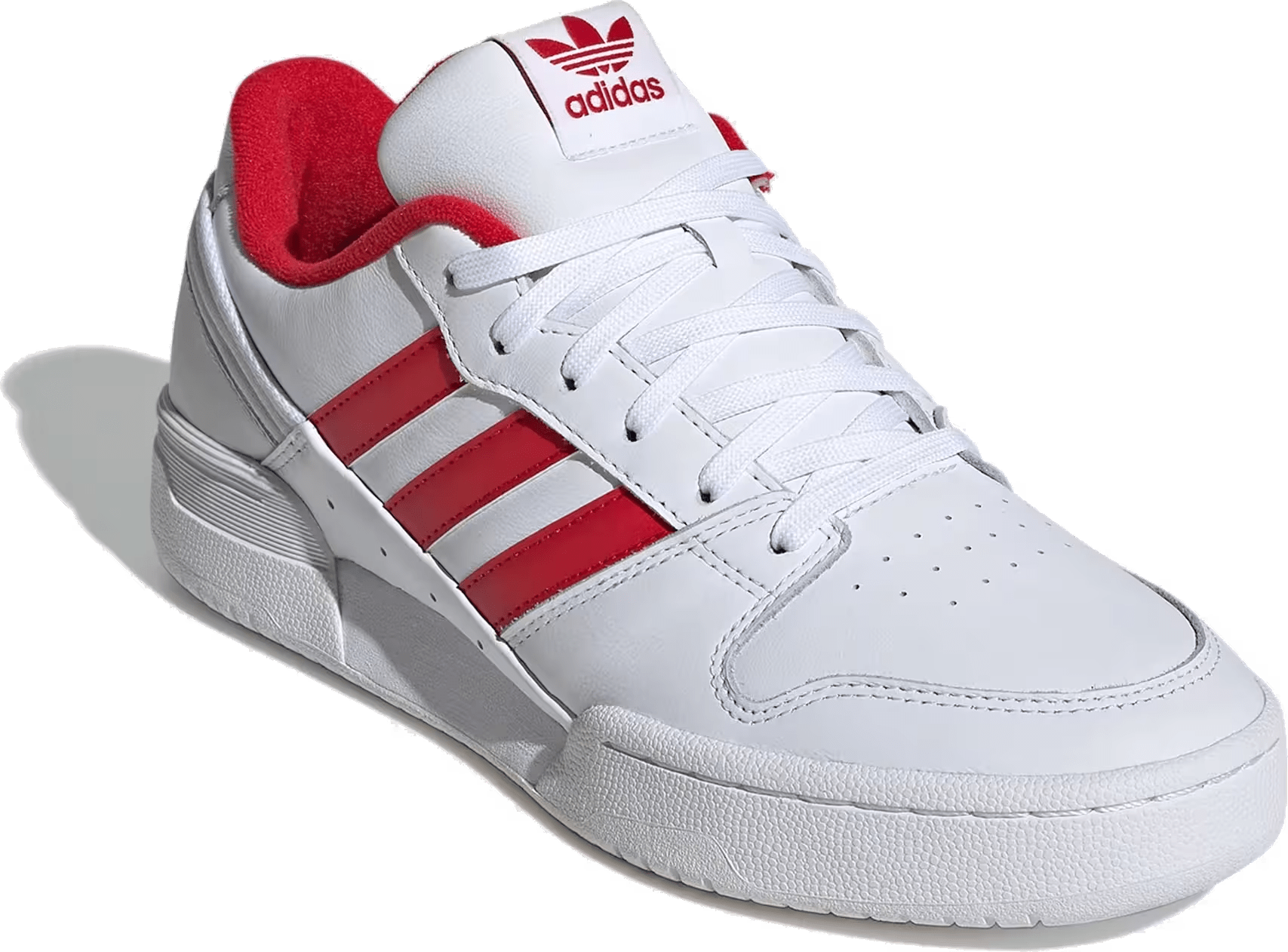 adidas Team Court 2.0 STR Cloud White Better Scarlet
