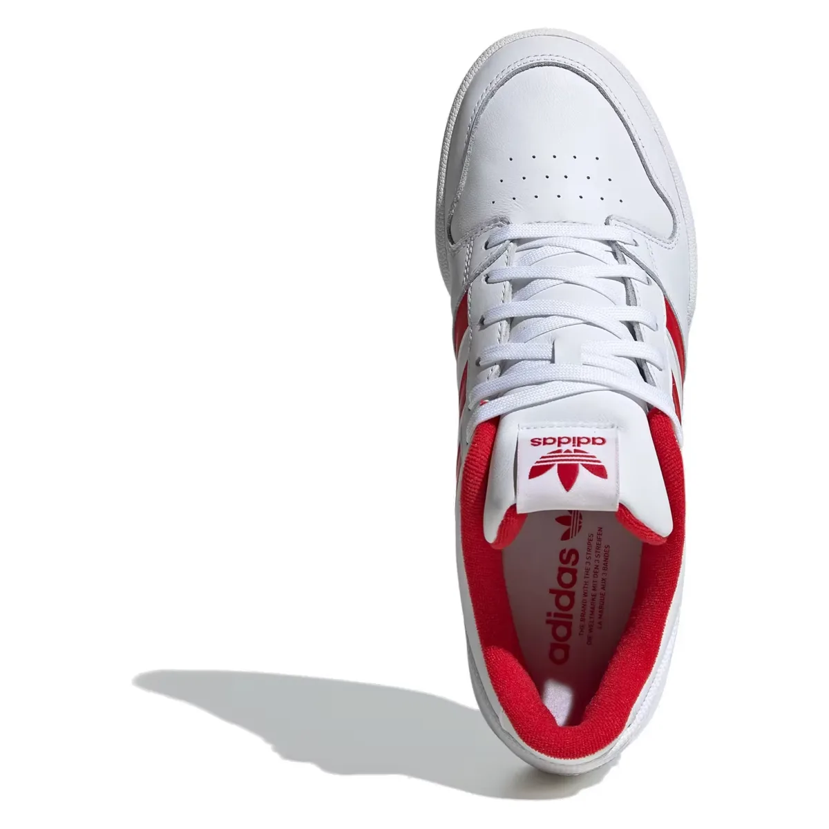 adidas Team Court 2.0 STR Cloud White Better Scarlet