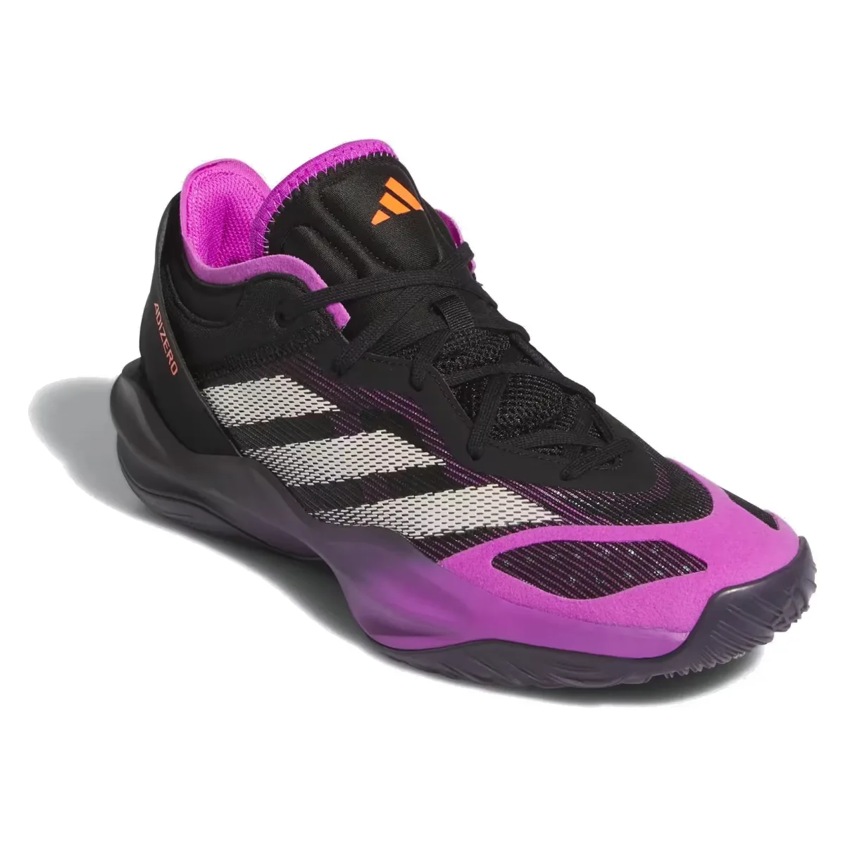 adidas Adizero Select 2.0 Low Core Black Purple Burst Aurora Black
