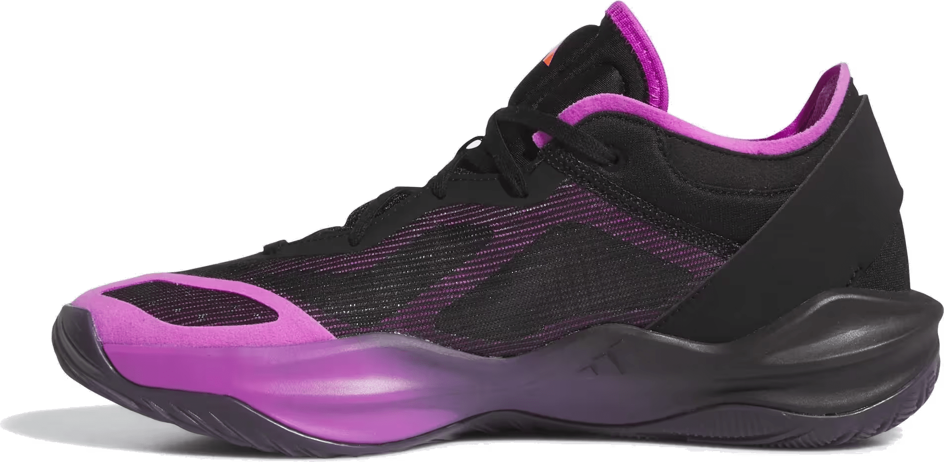 adidas Adizero Select 2.0 Low Core Black Purple Burst Aurora Black