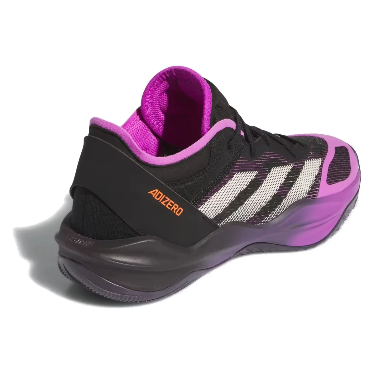adidas Adizero Select 2.0 Low Core Black Purple Burst Aurora Black