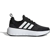 adidas Swift Run Core Black Cloud White Grey Five (GS)